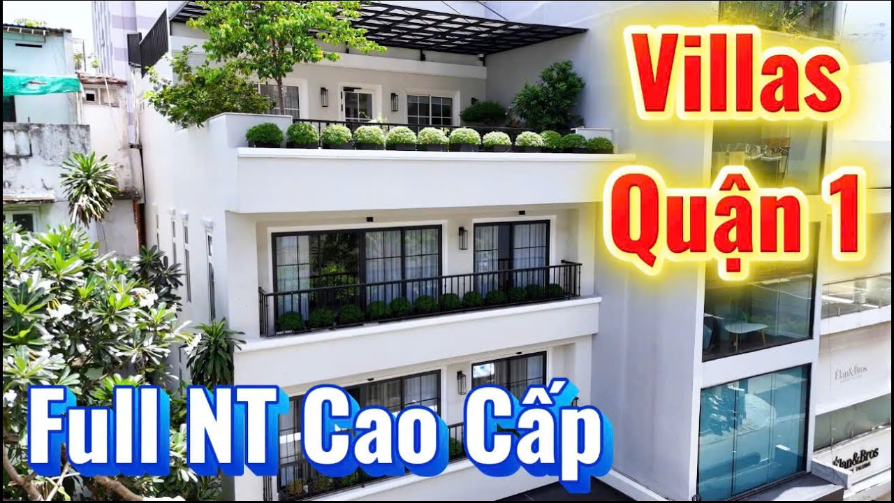 Bán Biệt Thự Quận 1- Ngay Nguyễn Bỉnh Khiêm & Nguyễn Văn Thủ | 5 Tầng Giá Chỉ 680 Triệu/M2