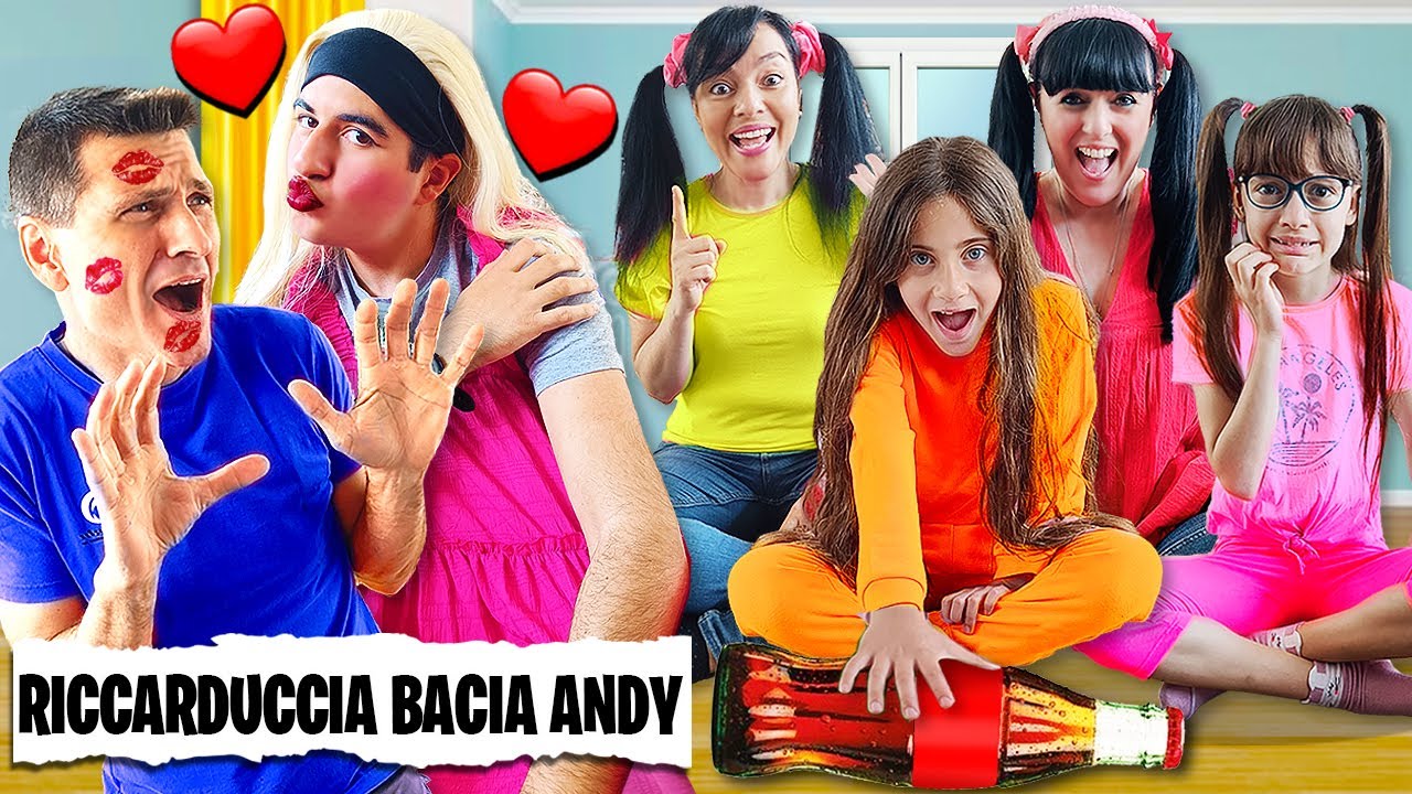 GIOCHIAMO AL GIOCO DELLA BOTTIGLIA GIGANTE CON TUTTI I NOSTRI NUOVI AMICI LAS LUNAS!