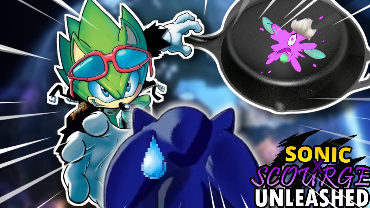 INTRODUCING: SCOURGE THE HEDGEHOG- THE ANTI-SONIC