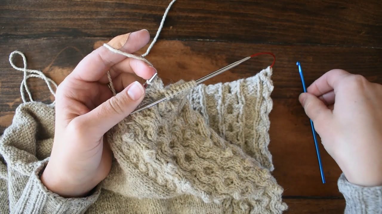 Double Crochet Bobble Tutorial
