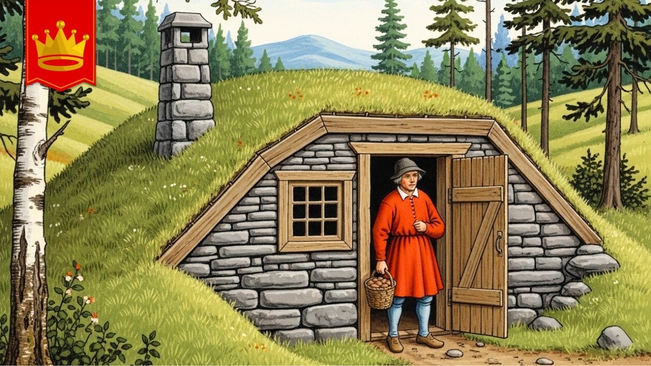 Les petites maisons médiévales suédoises qui défiaient l’hiver