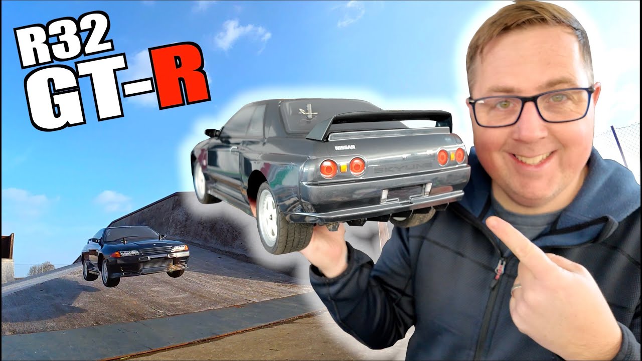 Big, Brushless, Nissan Skyline R32 GT-R RC Car!