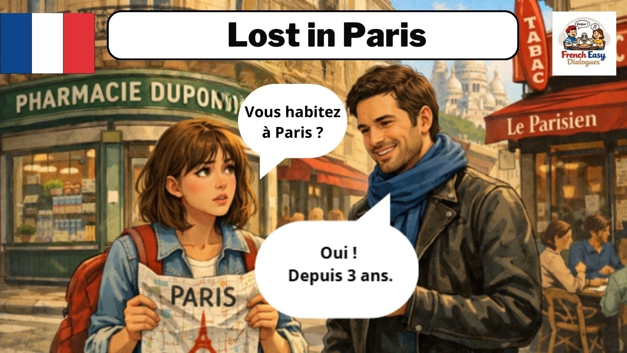 LOST IN PARIS ? Learn French Directions the Easy Way