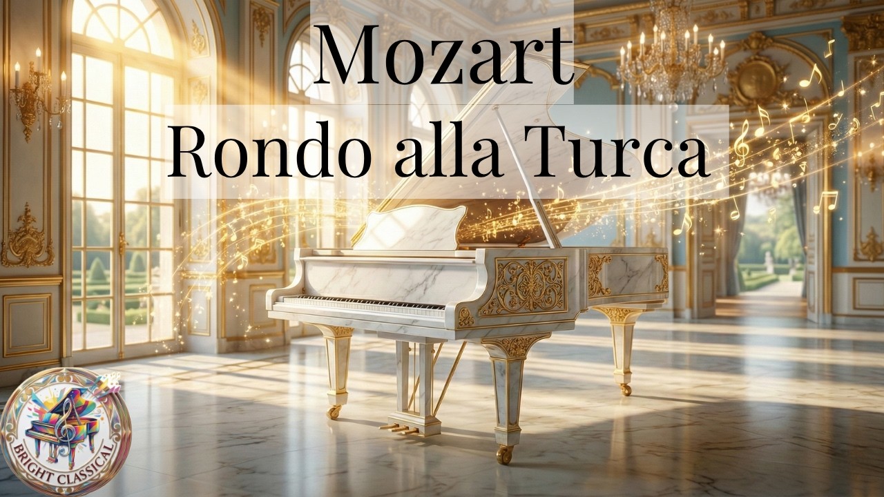 Happy Classical Music - Mozart: Rondo alla Turca (Turkish March) for Energy & Focus