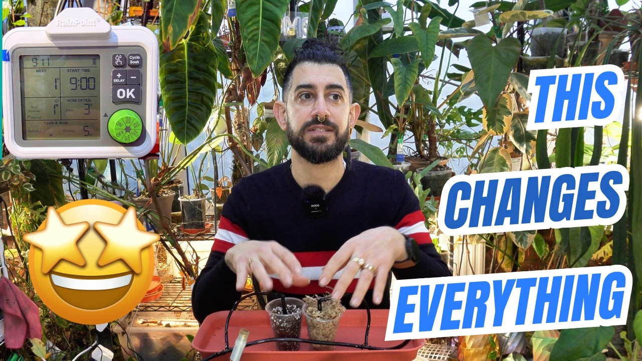 🪴 I Tried the NEW RainPoint Automatic Watering System... Game Changer! 🤯