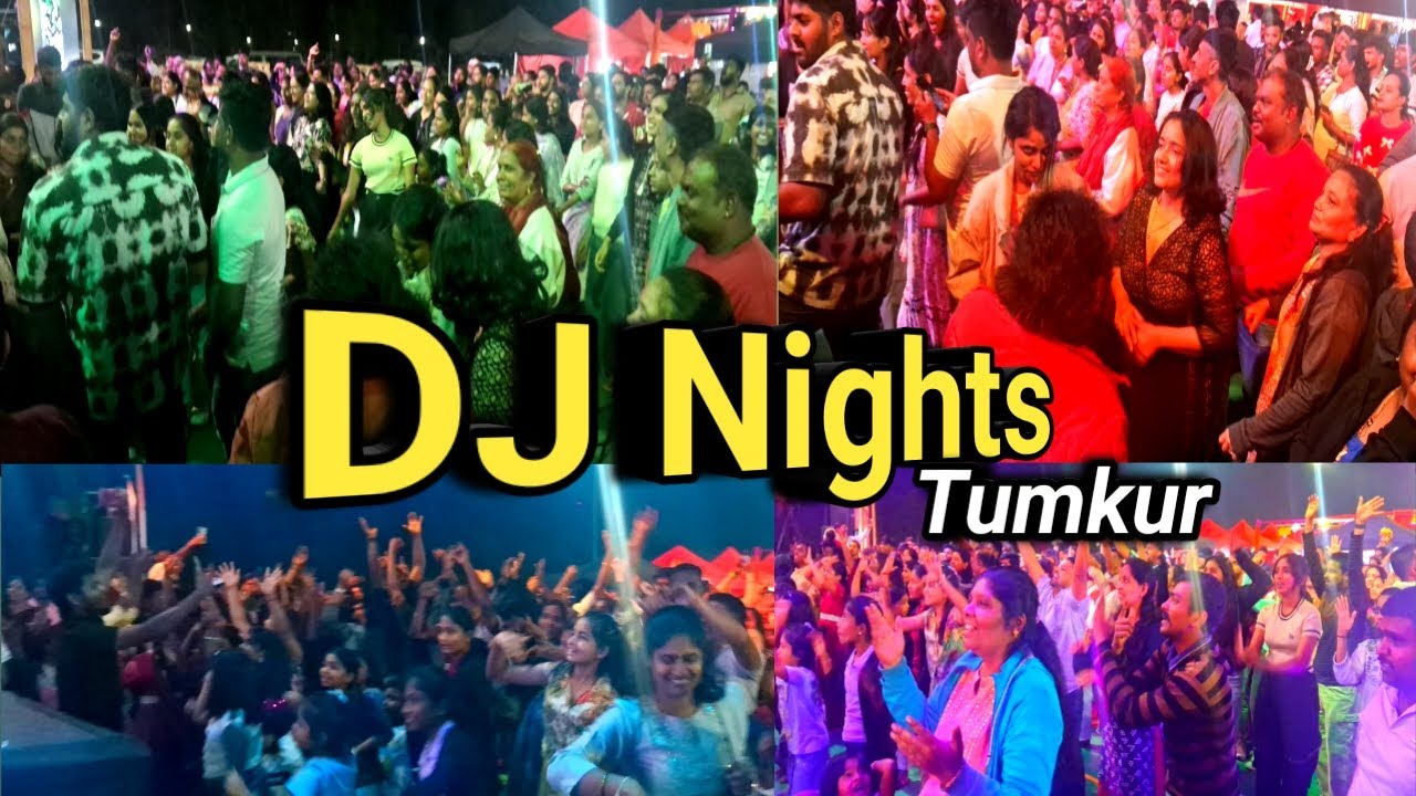 DJ Night's at Tumkur | sankrathi suggi 2026 | ಕುಣಿದು ಕುಪ್ಪಳಿಸಿದ ತುಮಕೂರಿಯನ್ಸ್