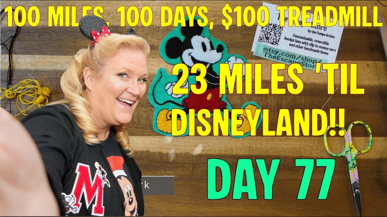 100 Miles, 100 Days, $100 Treadmill Day 77