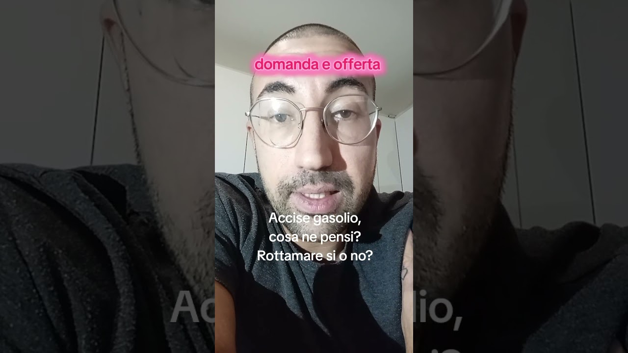 Accise gasolio,cosa ne pensi? domanda e offerta 