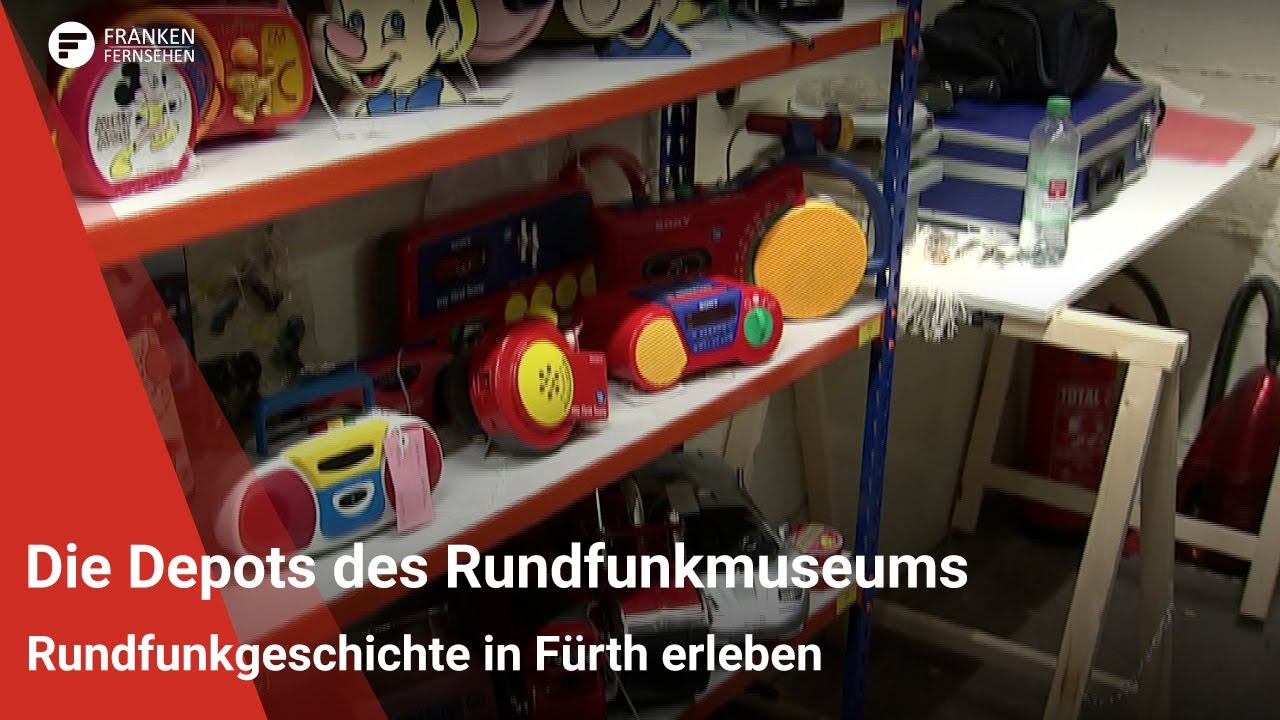 Die Depots des Rundfunkmuseums: Rundfunkgeschichte in Fürth erleben