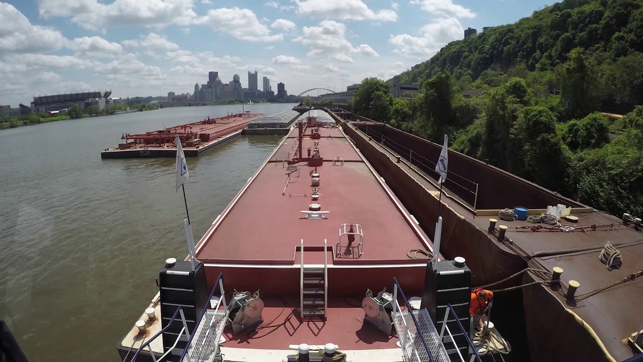 Upbound on the Monongahela River