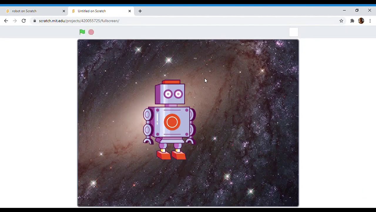 Robot dance (Scratch)