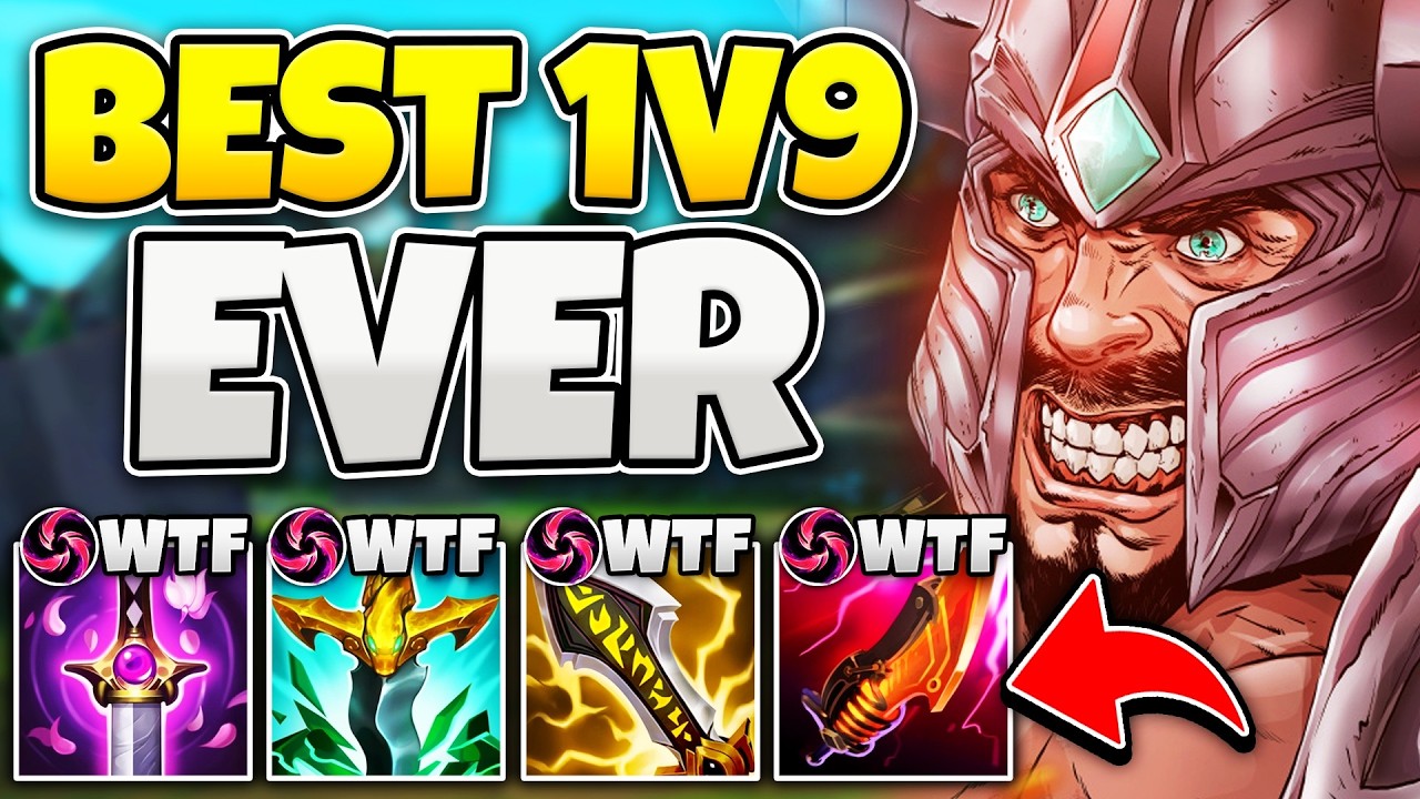 МОЙ ЛУЧШИЙ ТРИНДАМЕР 1V9 В ЭТОМ ГОДУ! ВОТ КАК ТЫ ВЕДЕШЬ СВОЮ КОМАНДУ!