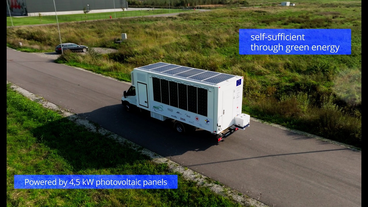 Mobilise BSL3 level mobile laboratory based on Rolling Unit XL truck.