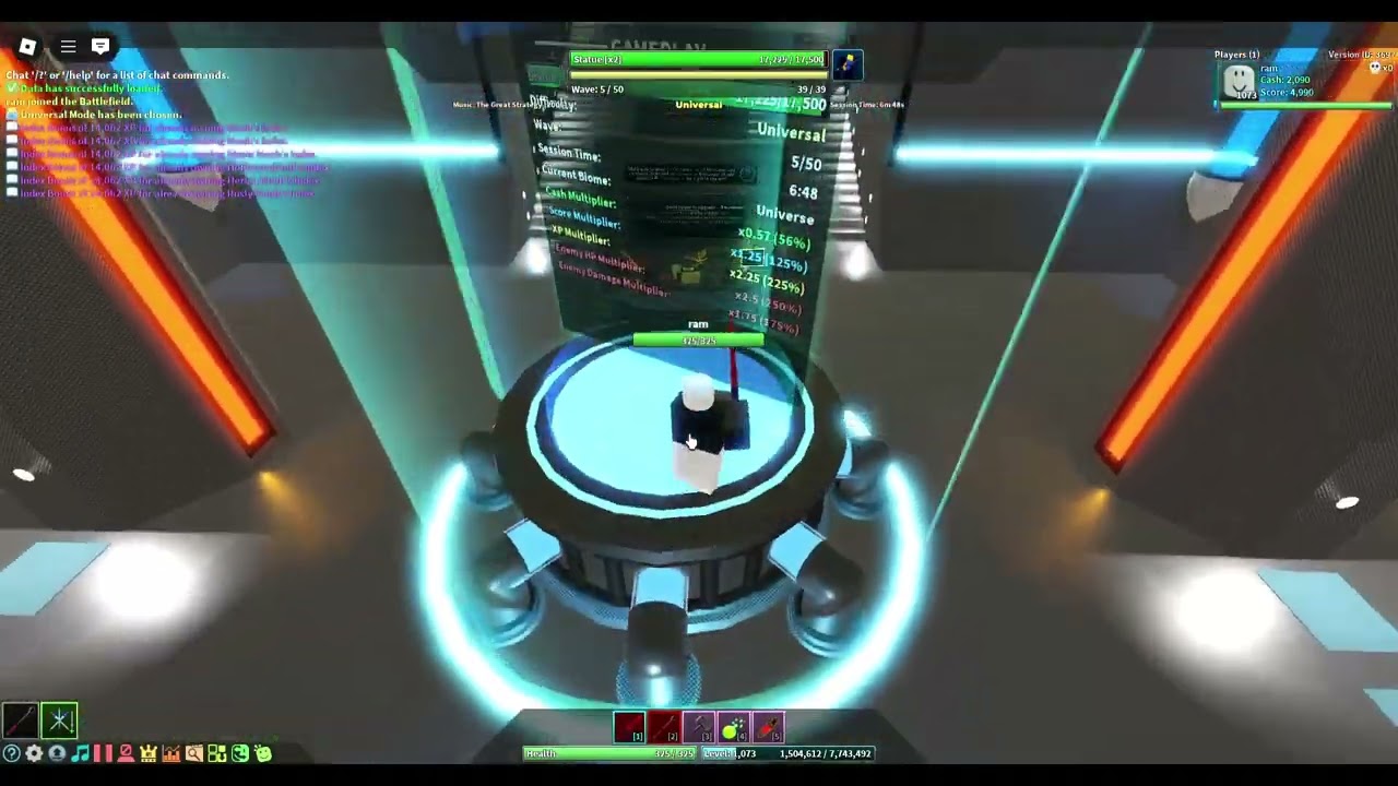 [Roblox] Universal Mode Solo Triumph | Defend the Statue:Eras of Conflict