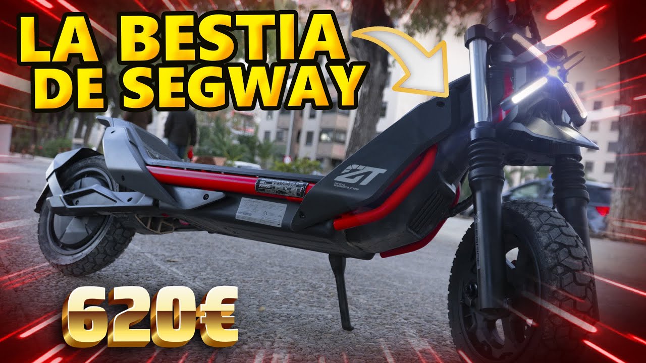 Vale la pena el Segway ZT3 PRO? Pruebas y Autonomía REAL 🔥🛴
