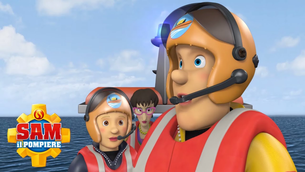 Sam il pompiere in mare! | NUOVI episodi | Sam il pompiere | Cartoni animati