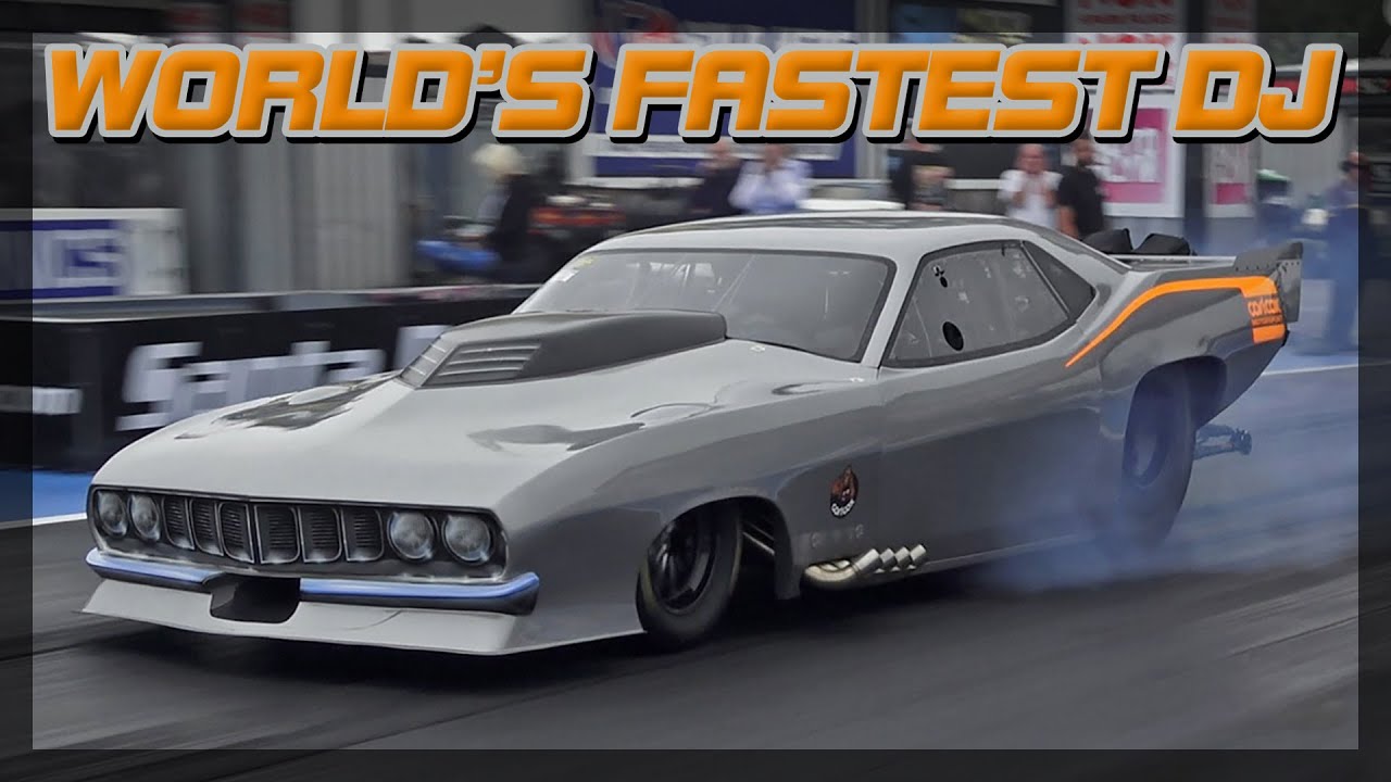 CARL COX'S PROCHARGED HEMI CUDA - THE WORLD'S FASTEST DJ