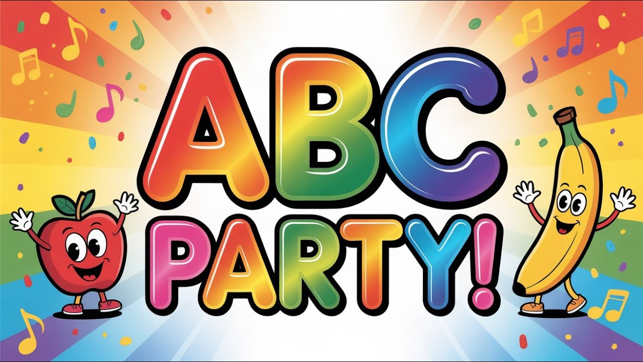 ABC Fruit Dance Song 🍎 | Fun Alphabet Song for Kids | Learn Letters with Dancing Fruits!