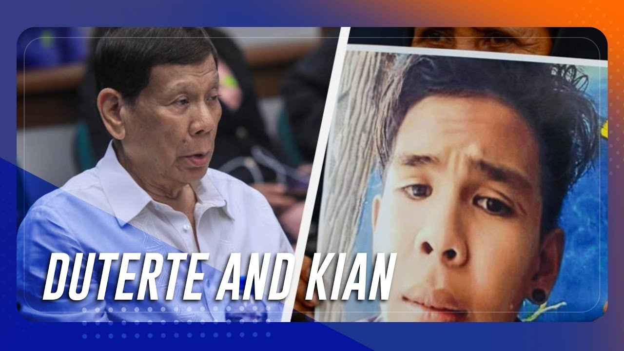 Duterte a victim? 'Si Kian nga hindi binasahan ng Miranda rights' - uncle | TeleRadyo Serbisyo