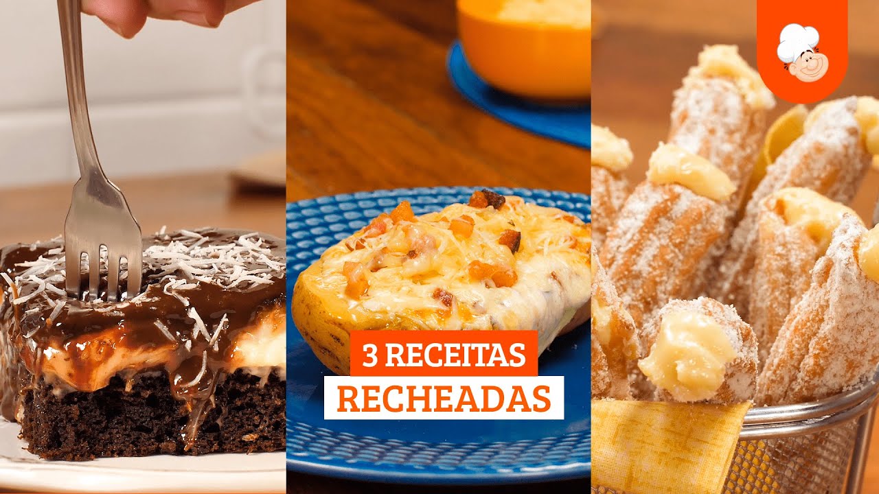 Receitas recheadas — Receitas TudoGostoso