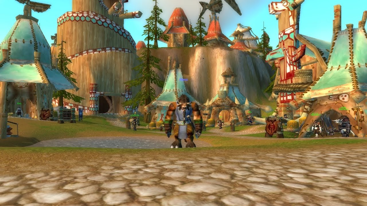 KronosHunter - Zone 1 - Thunder Bluff - (Mulgore Part 3)