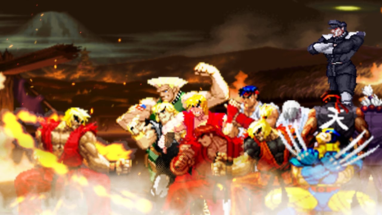 Orochi Ken Masters SVC vs Everyone