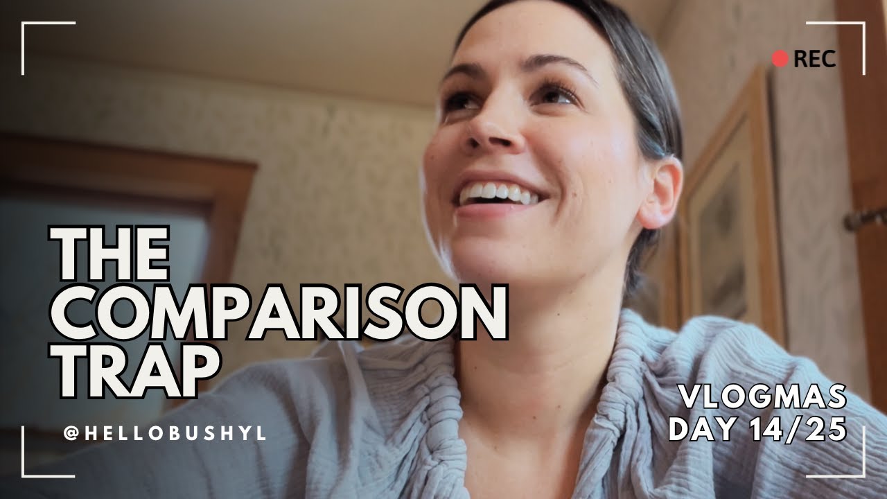The comparison trap (what you don't know about other people's success) - Vlogmas Day 14