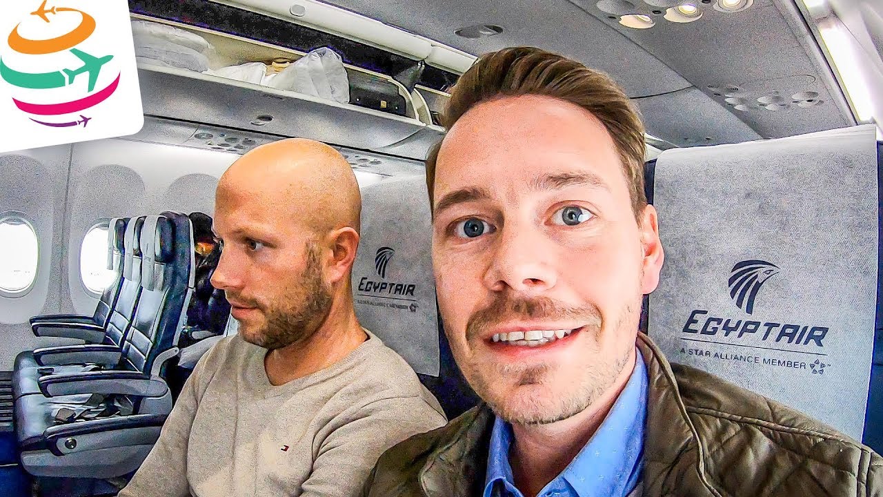 Na was bietet EgyptAir in der Economy? Tripreport Boeing 737-800 | YourTravel.TV