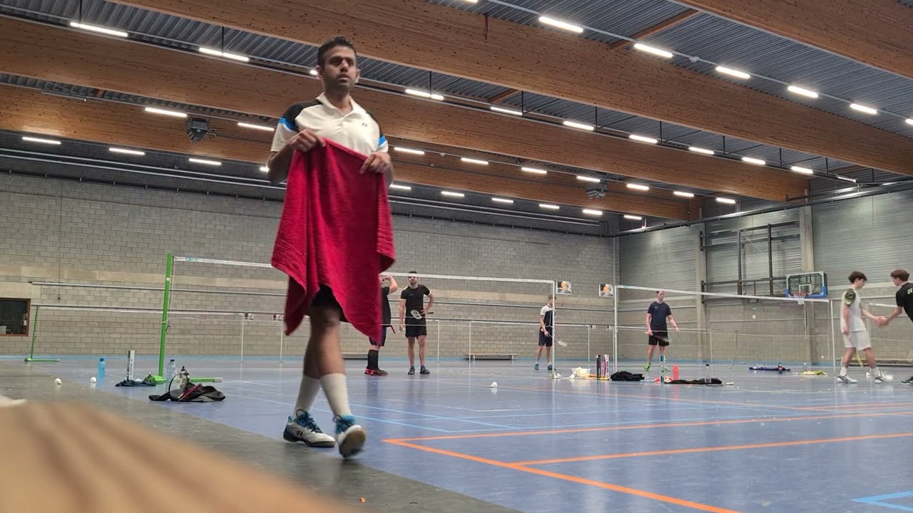 HD 5-6(B2) Final 28ste Leietornooi Badmintonclub Latem-De Pinte