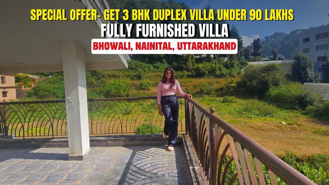 Property In Nainital: 3 BHK Duplex Villa | Premium Location | Under 90 Lacs |UttarakhandProperty.com