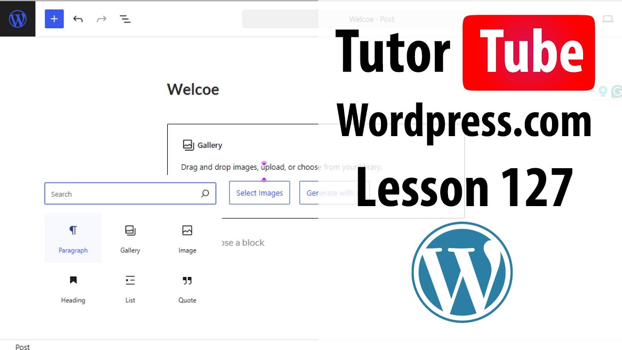 Wordpress.com - Lesson 127 - Business Hours Block
