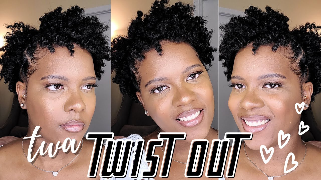 TWA | Twist Out & Design | EXTRA Defined Curls | Short Natural Curly Hair
