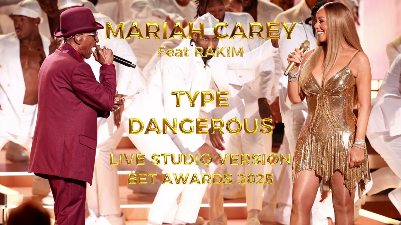 Mariah Carey - Type Dangerous - Live Studio Version (Live at BET Awards 2025)