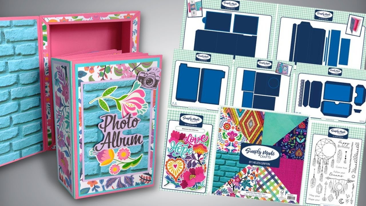 Bohemian Days | Bright & Colourful Collection from Simply Made Crafts