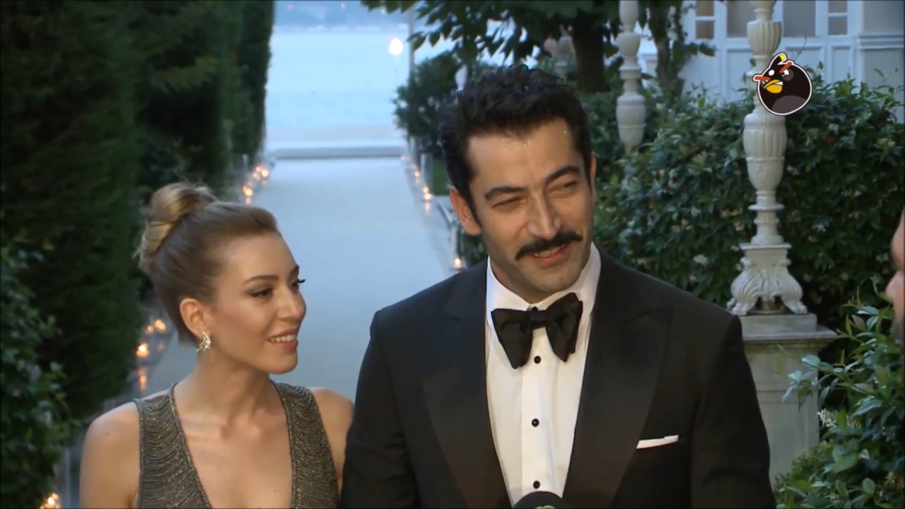 لقاء كنان اميرزالي اوغلو و سينام كوبال من حفل زفاف بوراك اوزجيفيت و فهرية افجين | kenan imirzalioglu