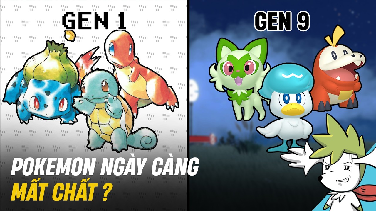 Điều gì đang diễn ra với thiết kế của các Pokemon ? | Shaymin Ahhh