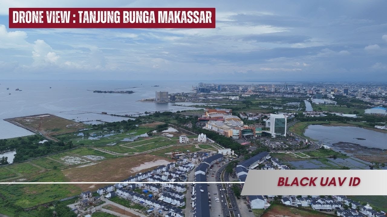 Kawasan Elit Jalan tanjung Bunga Kota Makassar !!!!! 【4K】