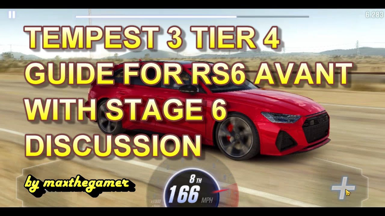 CSR 2 | CSR Racing 2, Audi RS6 Avant Guide to Beat Donna in tempest 3 tier 4