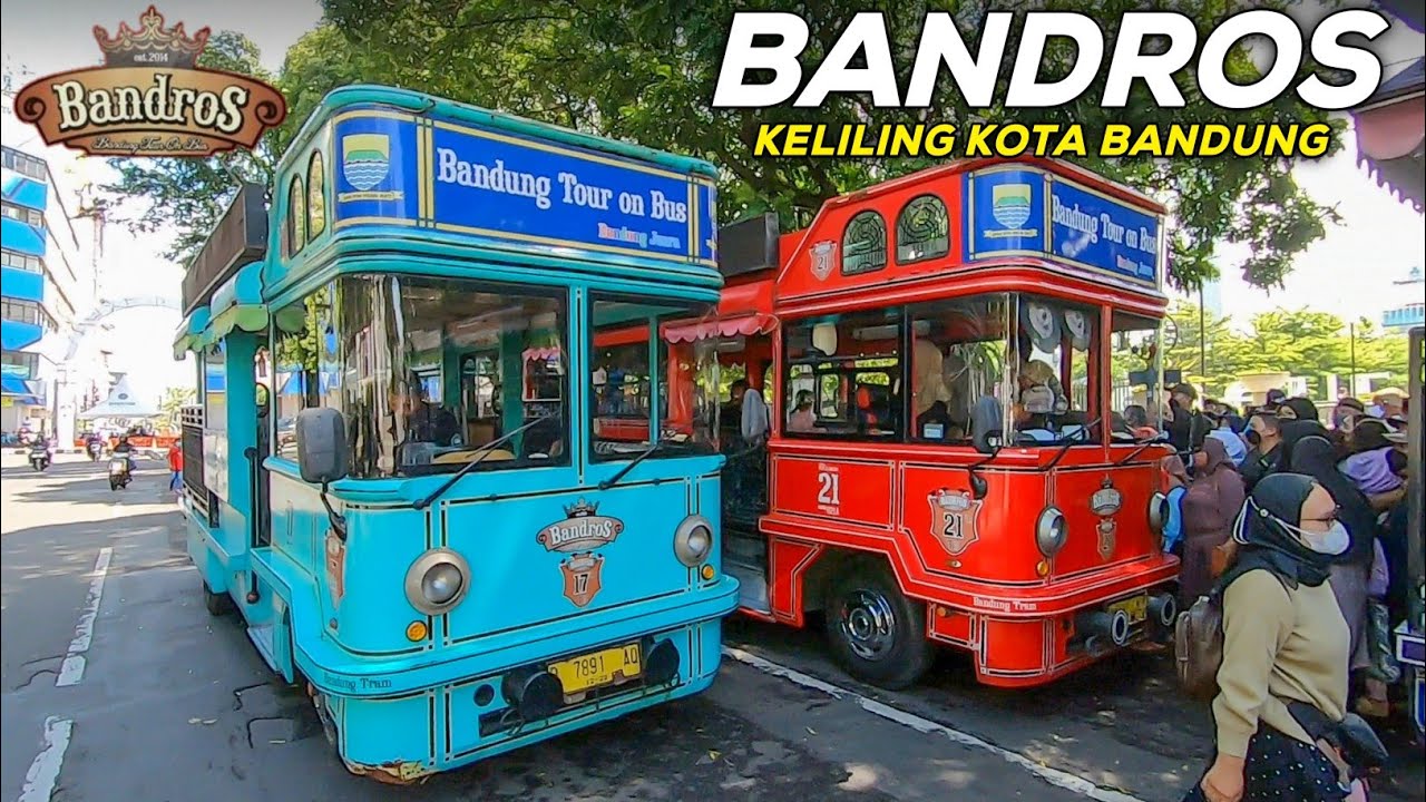BANDUNG TOUR ON BUS!! KELILING KOTA BANDUNG NAIK BANDROS!!