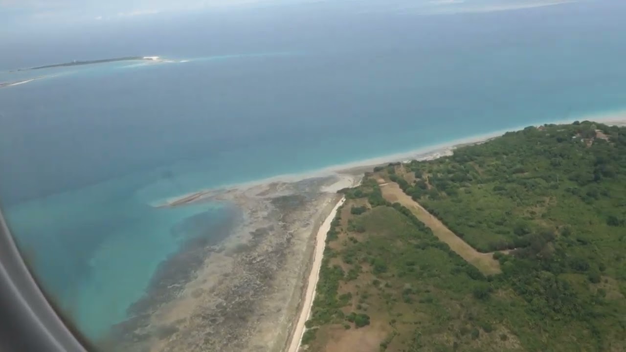 Zanzibar HTZA EMB Embraer  190 KQ - takeoff runway 18