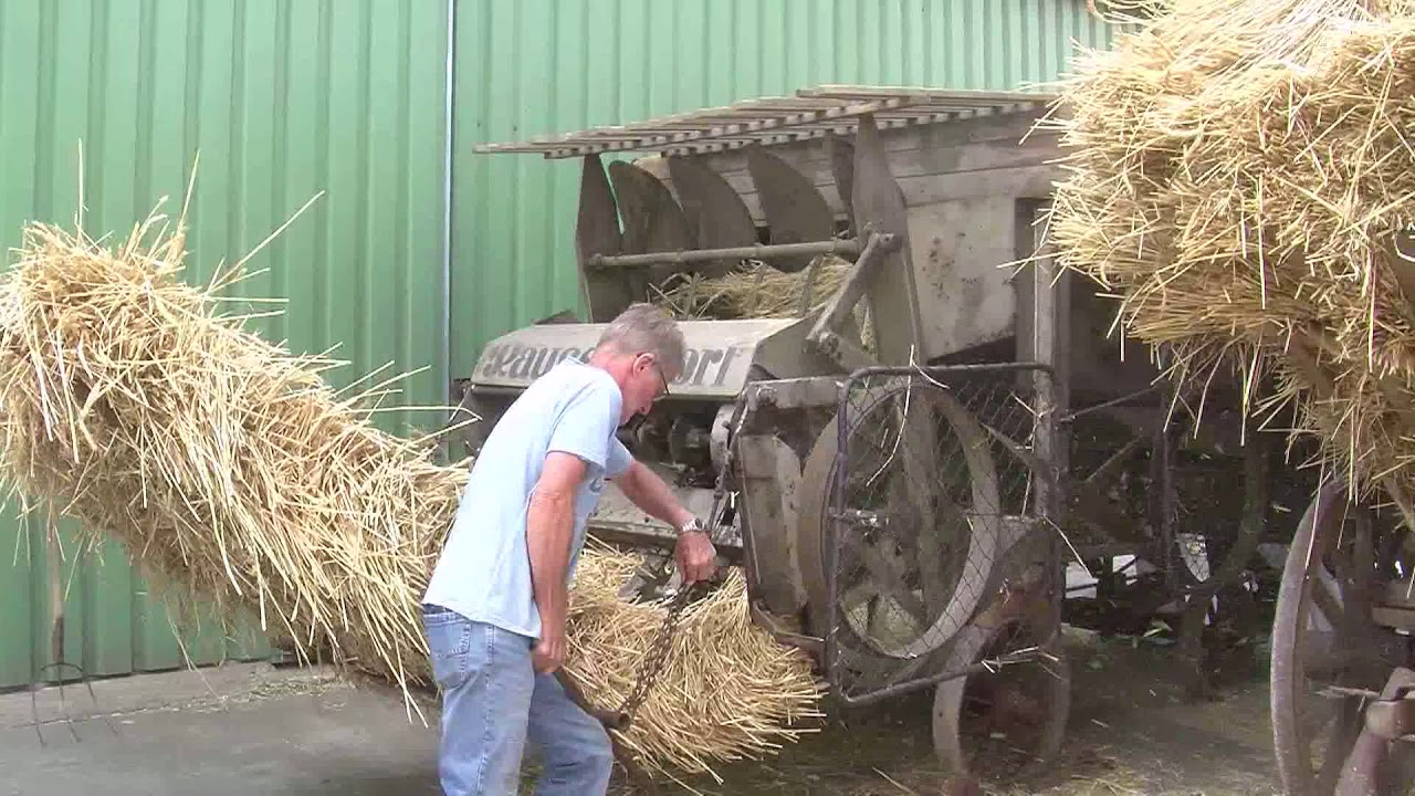Alte Erntetechnik