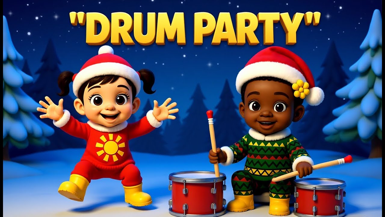 Milla & Zuri: High-Energy Drum Song! 🥁 Bang-Bang-Bang Music Party (Kids Music & Songs) 🎶✨