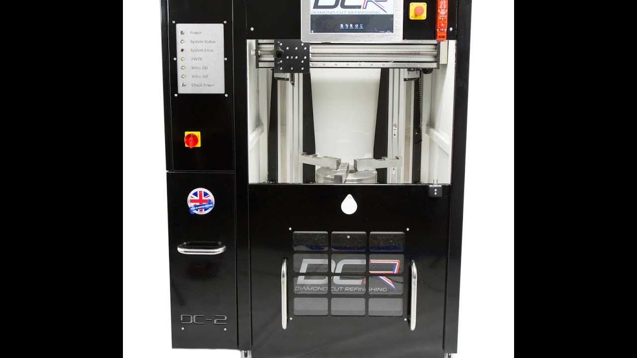 DC-2 Mobile Diamond Cut Wheel Lathe | Alloy Wheel Repair & Refurbishment Machine.