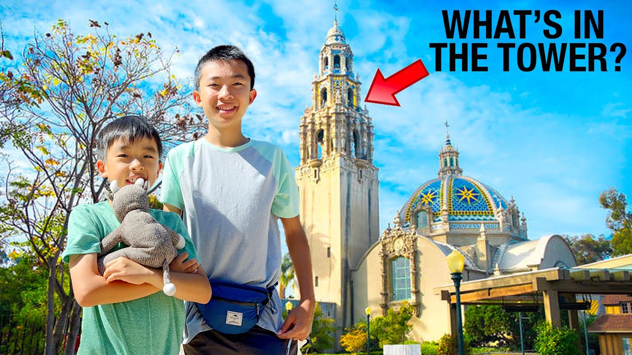 Climbing Up California Tower at Museum of Us + Balboa Park San Diego 2024