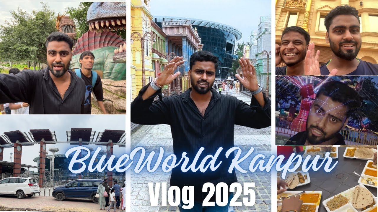 Blue World Kanpur 2025| India’s Biggest Theme Park Full Tour| Kanpur Water Park | Gaurav Chaurasiya 