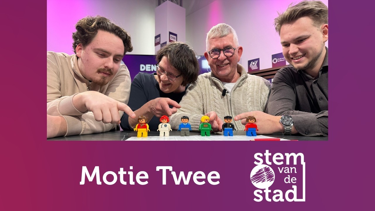 Motie Twee: de poppetjes en de partijtjes waar je op kunt stemmen