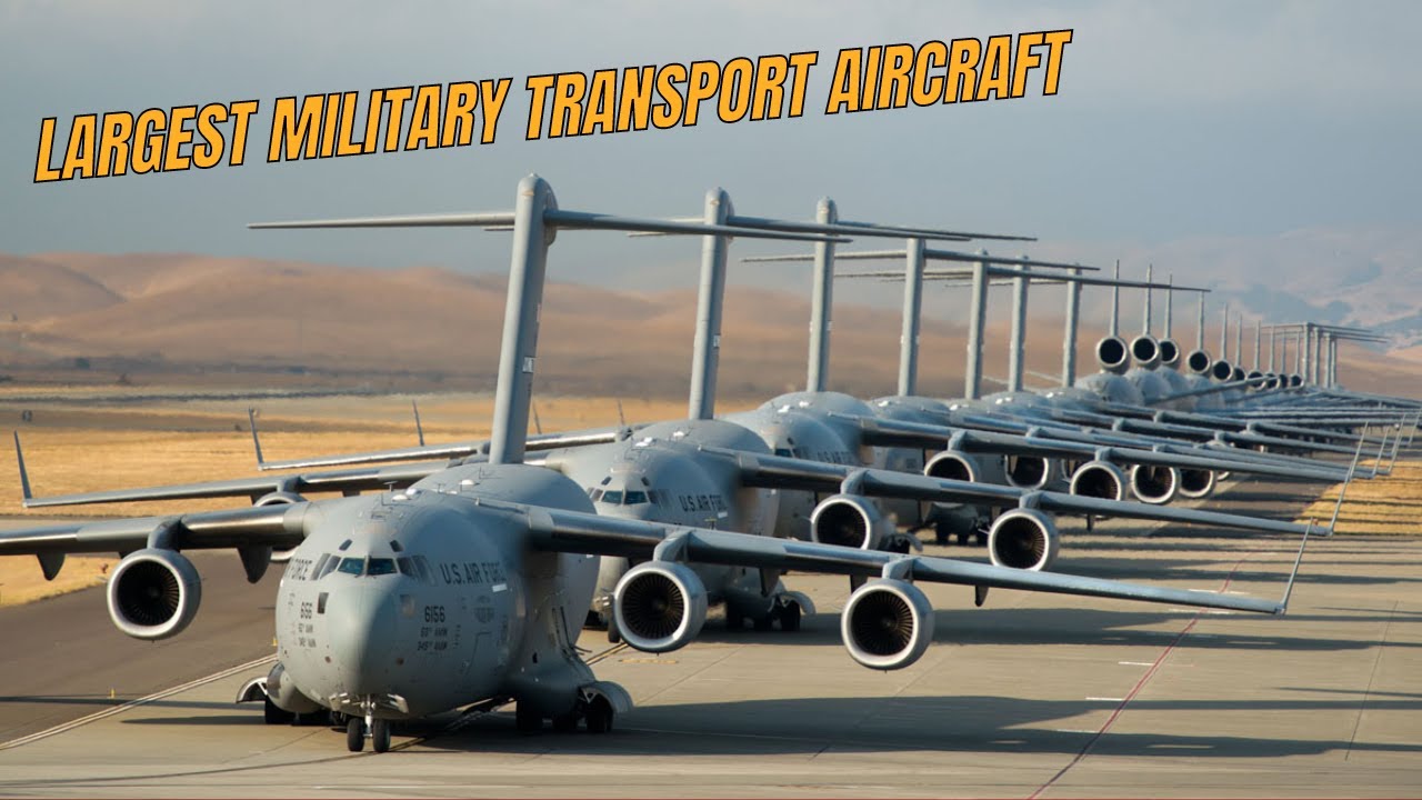 Top 5 Largest Military Transport Aircraft in the world 2023