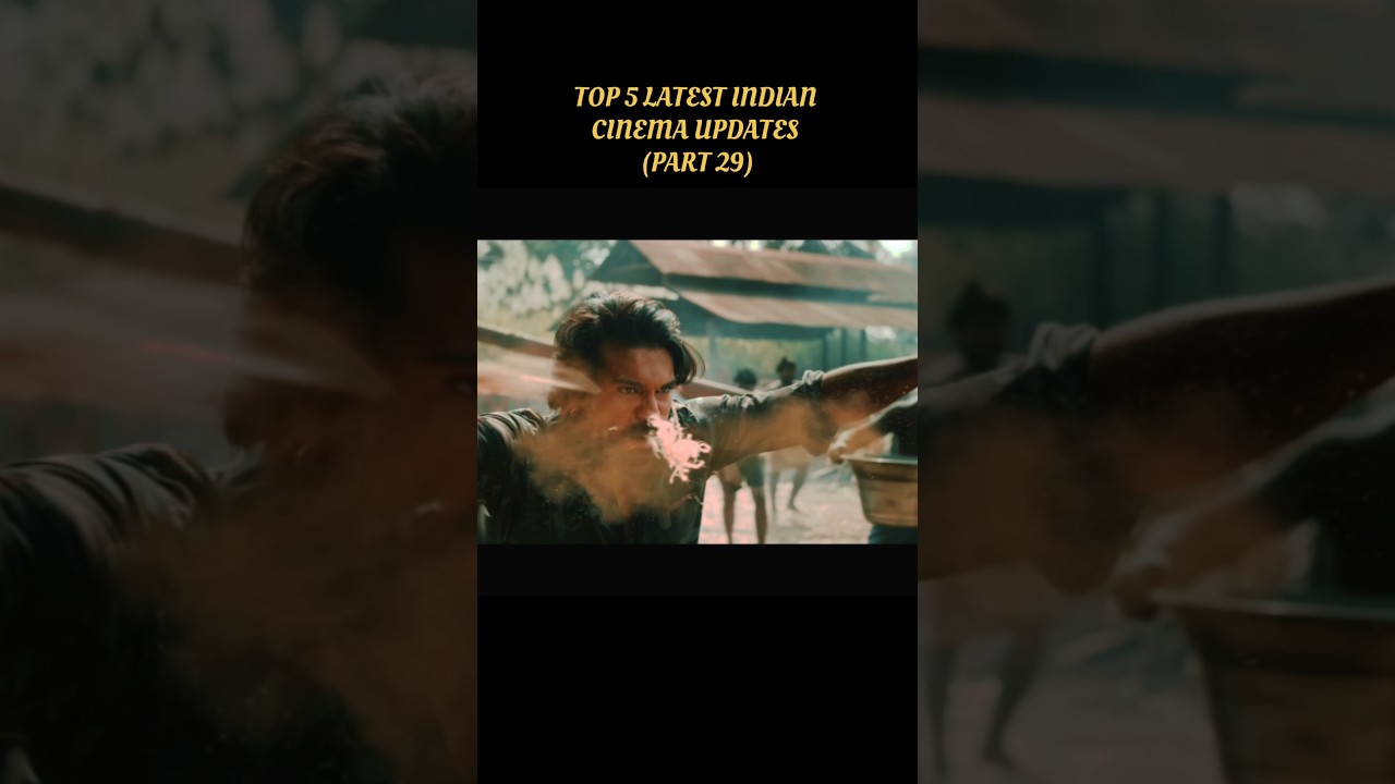 TOP 5 LATEST INDIAN CINEMA UPDATES (PART 29) 🥶🥵 #shorts