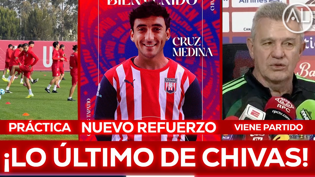 🔥 CRUZ MEDINA REFUERZO CHIVAS | AGUIRRE HABLÓ DE CHIVAS | CHIVAS FEMENIL VS QUERETARO 11 CONFIRMADO