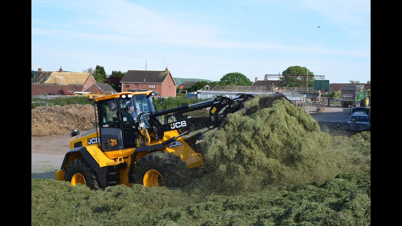 🌾Silage 2019. I.J.Webber 💪 JCB 435s 💪